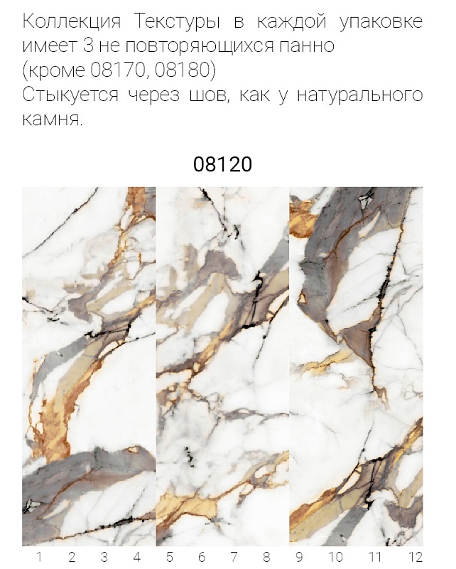 Панель из ПВХ с цифровой печатью Текстуры